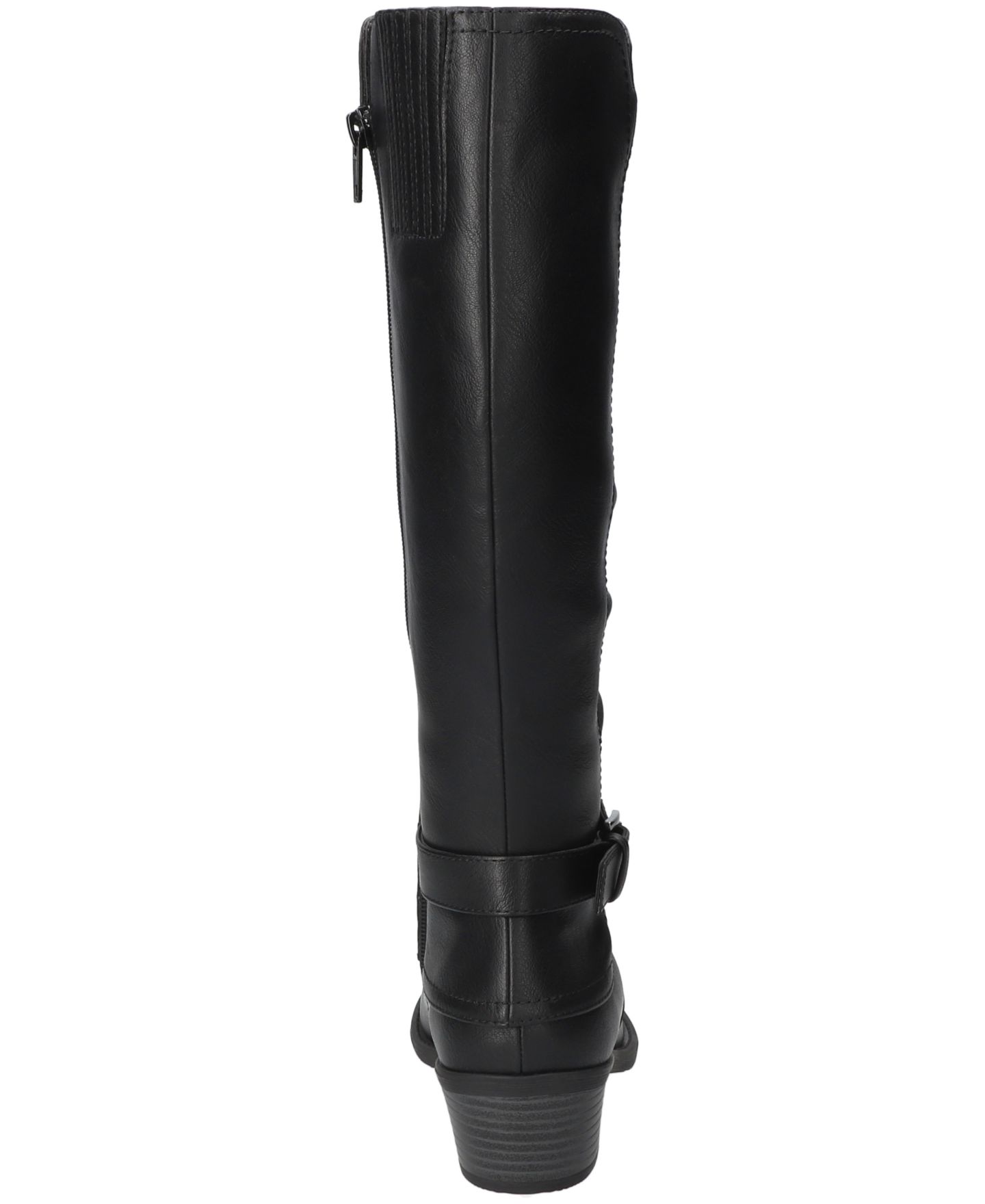 Женские ботинки Easy Street Tenille Tall Zipper, цвет: Чёрный — фото 3