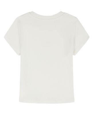 Big Girls Monogram Patch Rib T-Shirt