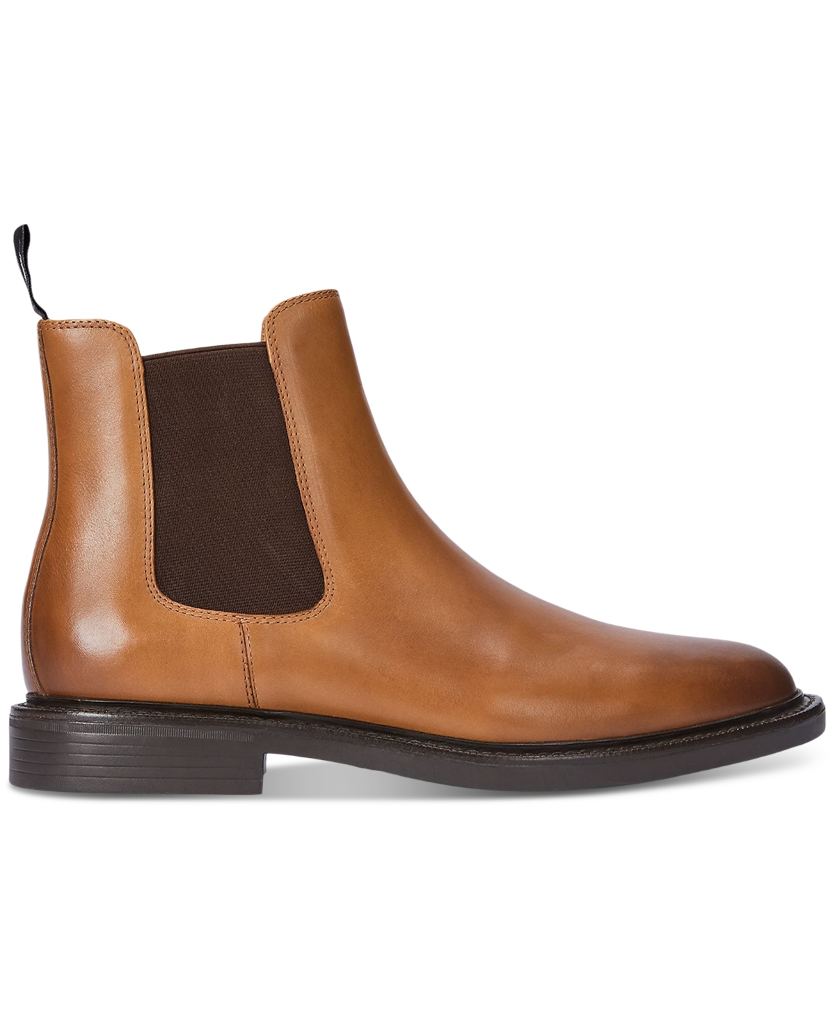 Polo Ralph Lauren Men's Asher Leather Chelsea Boots In Brown