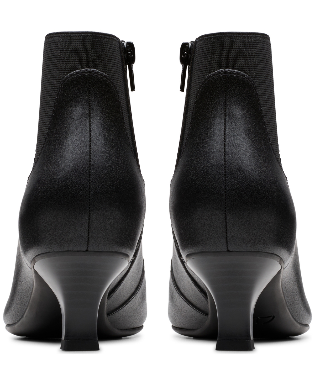 Clarks Kepley Erin Leather Boot In Black