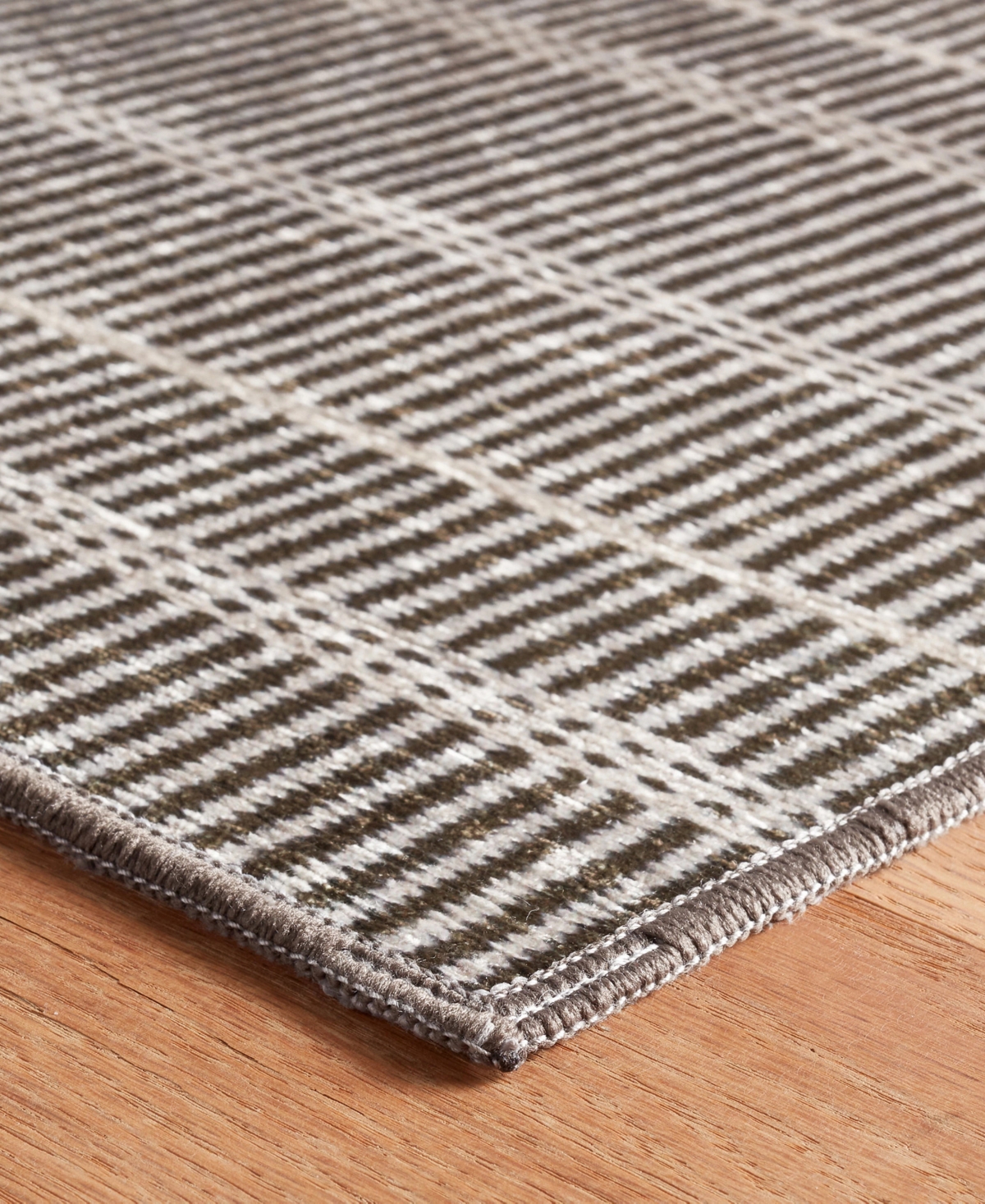 Dash And Albert Rugs By Annie Selke Samson Machine Washable Da2197 3'x5' Area Rug In Brown