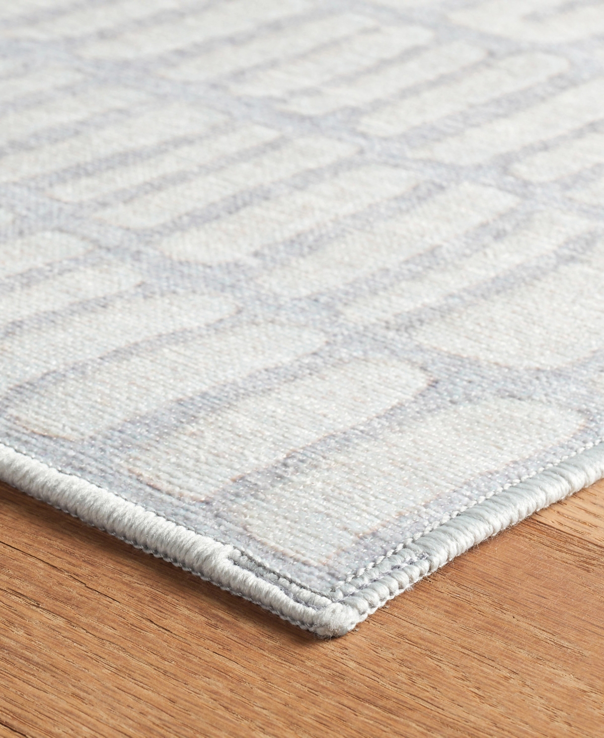 Dash And Albert Rugs By Annie Selke Roark Machine Washable Da2190 3'x5' Area Rug In White