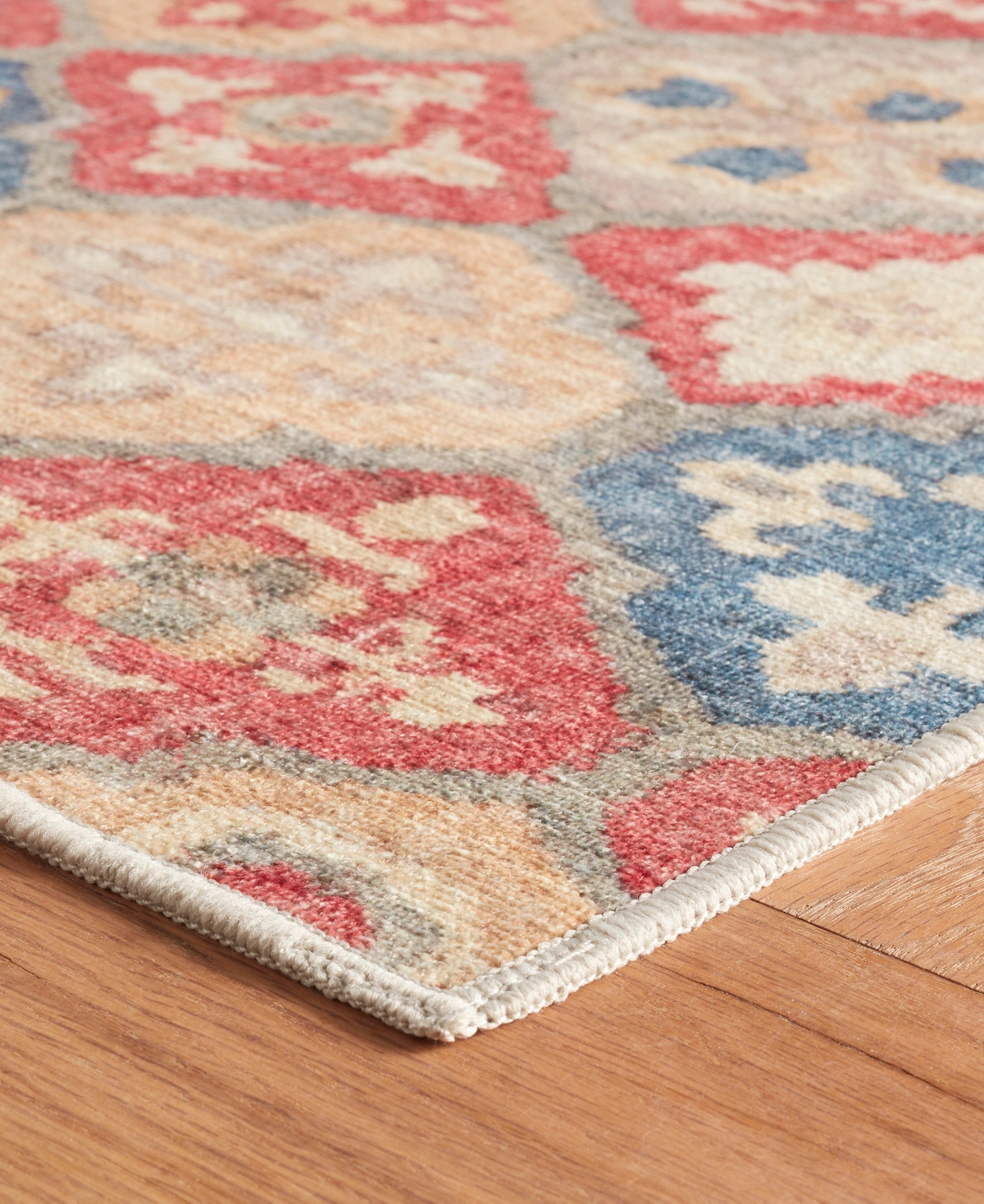 Dash And Albert Rugs By Annie Selke Pali Machine Washable Da2051 6'x9' Area Rug In Multi