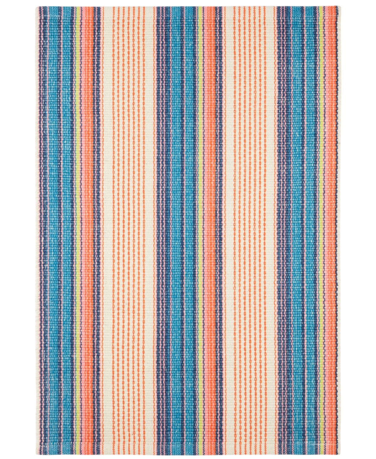 Dash And Albert Rugs By Annie Selke Sloane Stripe Da2028 9'x12' Area Rug In Multi