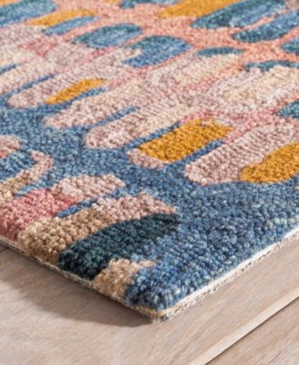 Paint Chip Wool DA1832 2'x3' Area Rug