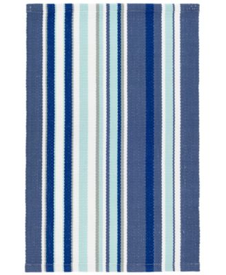 Dash and Albert Rugs by Annie Selke - Skyler Stripe Indoor/Outdoor DA1360 3'x5' Area Rug
