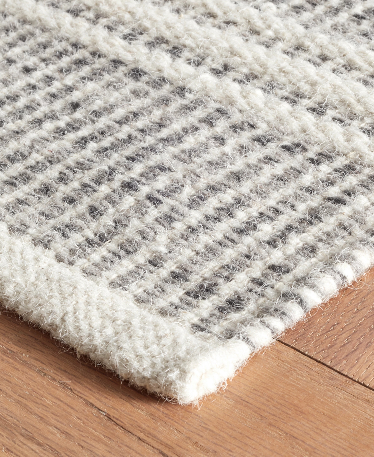 Dash And Albert Rugs By Annie Selke Malta Wool Da1337 9'x12' Area Rug In Gray