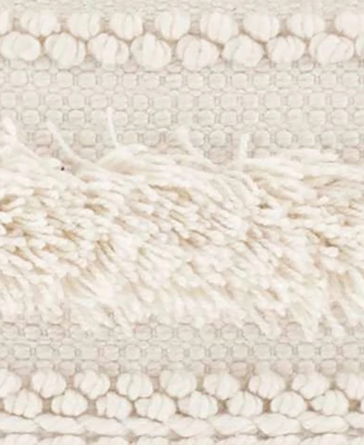 Dash And Albert Rugs By Annie Selke Zhara Stripe Performance Da1039 9'x12' Area Rug In White