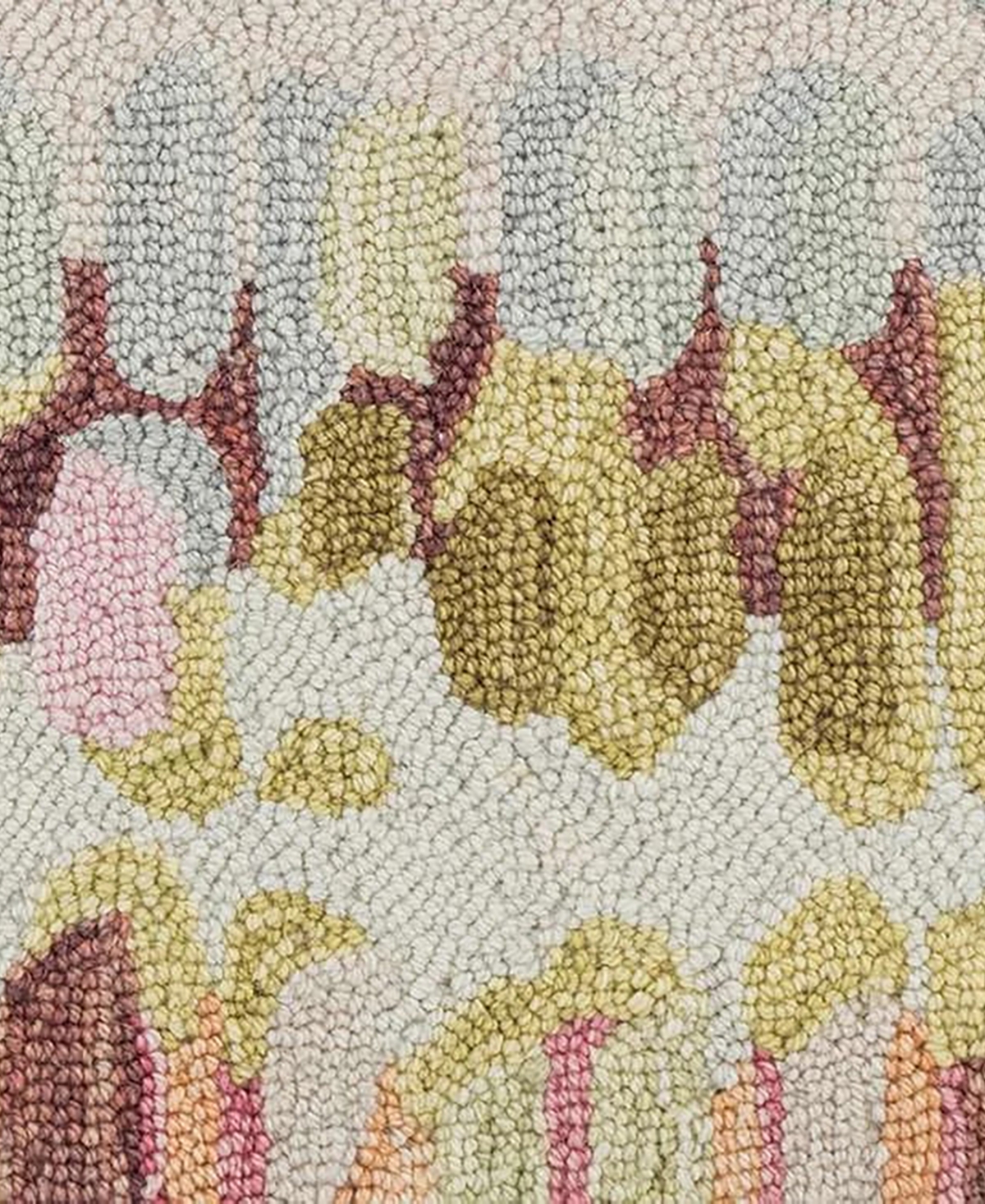 Dash And Albert Rugs By Annie Selke Paint Chip Wool Da1002 3'x5' Area Rug In Multi