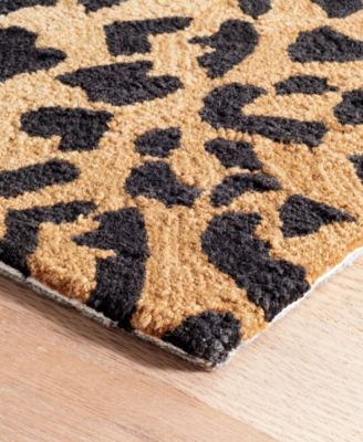 Leopard RDA372 6'x9' Area Rug