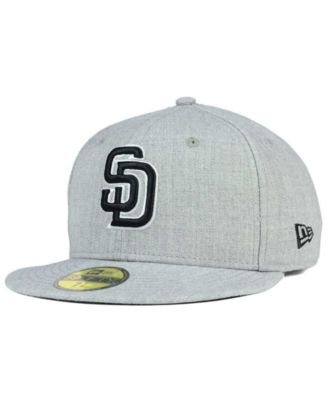 Original San Diego Padres Fitted Hat Blue/Yellow New Era