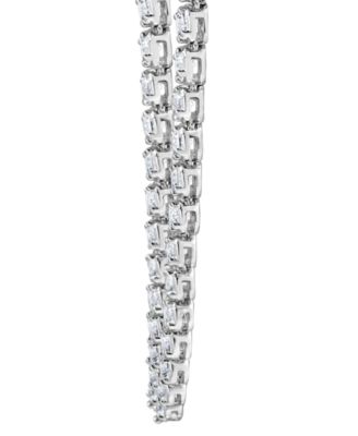 Lab Grown Diamond 16" Tennis Necklace (7 ct. t.w.) in 14k White Gold