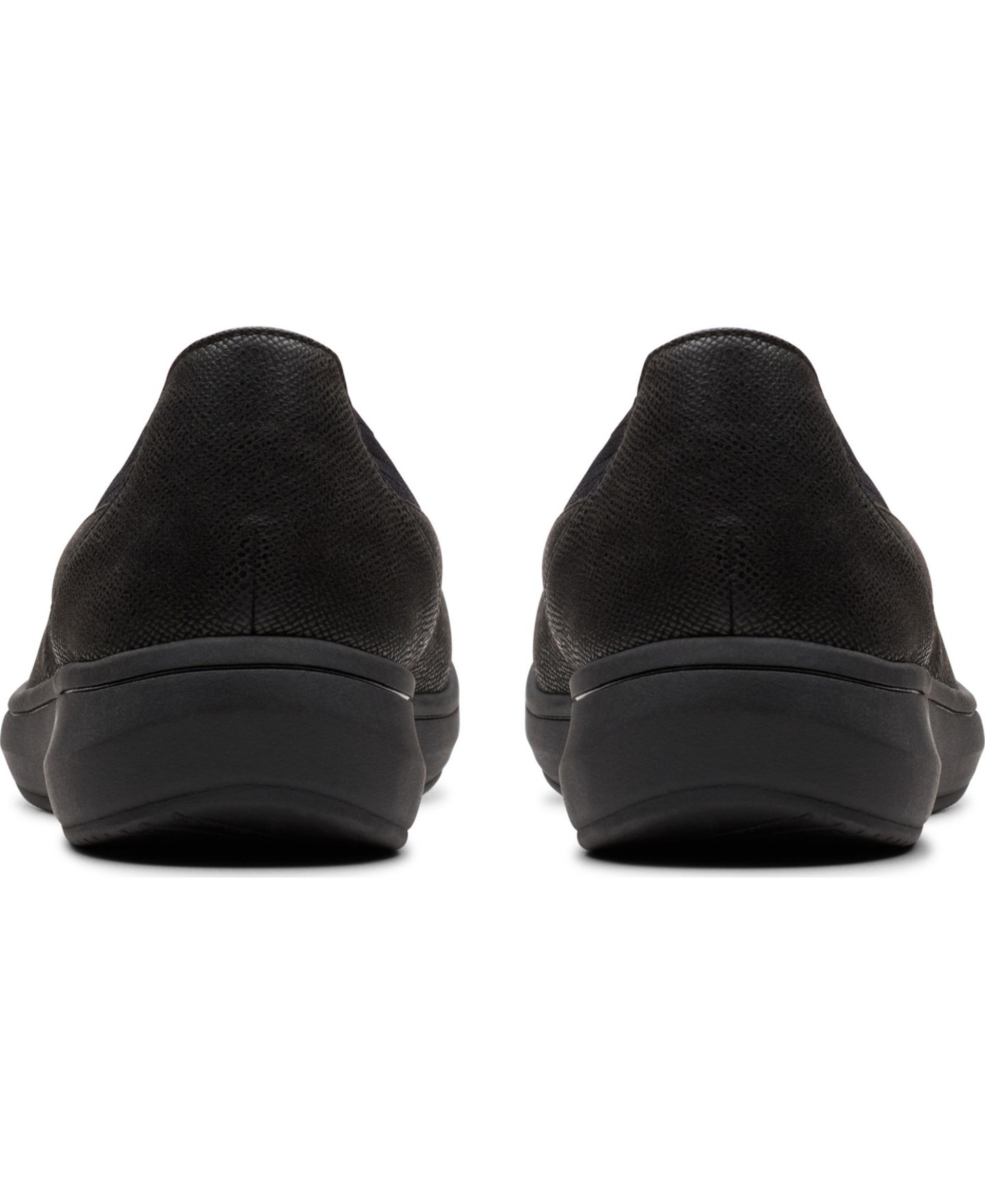 Женские кроссовки Clarks Cloudsteppers Breeze Sky Air Slip On, цвет: Чёрный — фото 3