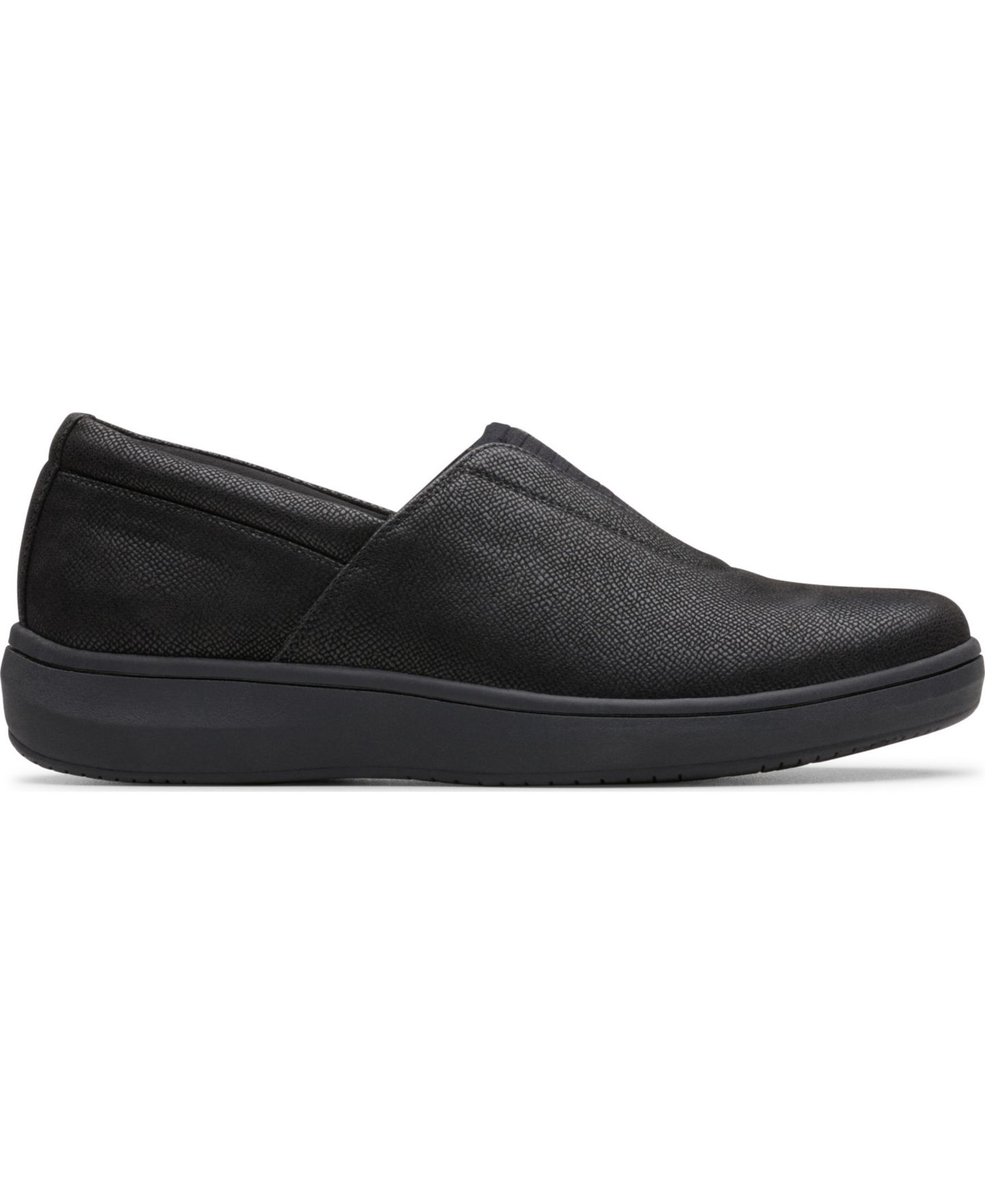Женские кроссовки Clarks Cloudsteppers Breeze Sky Ria Round Toe, цвет: Чёрный — фото 2