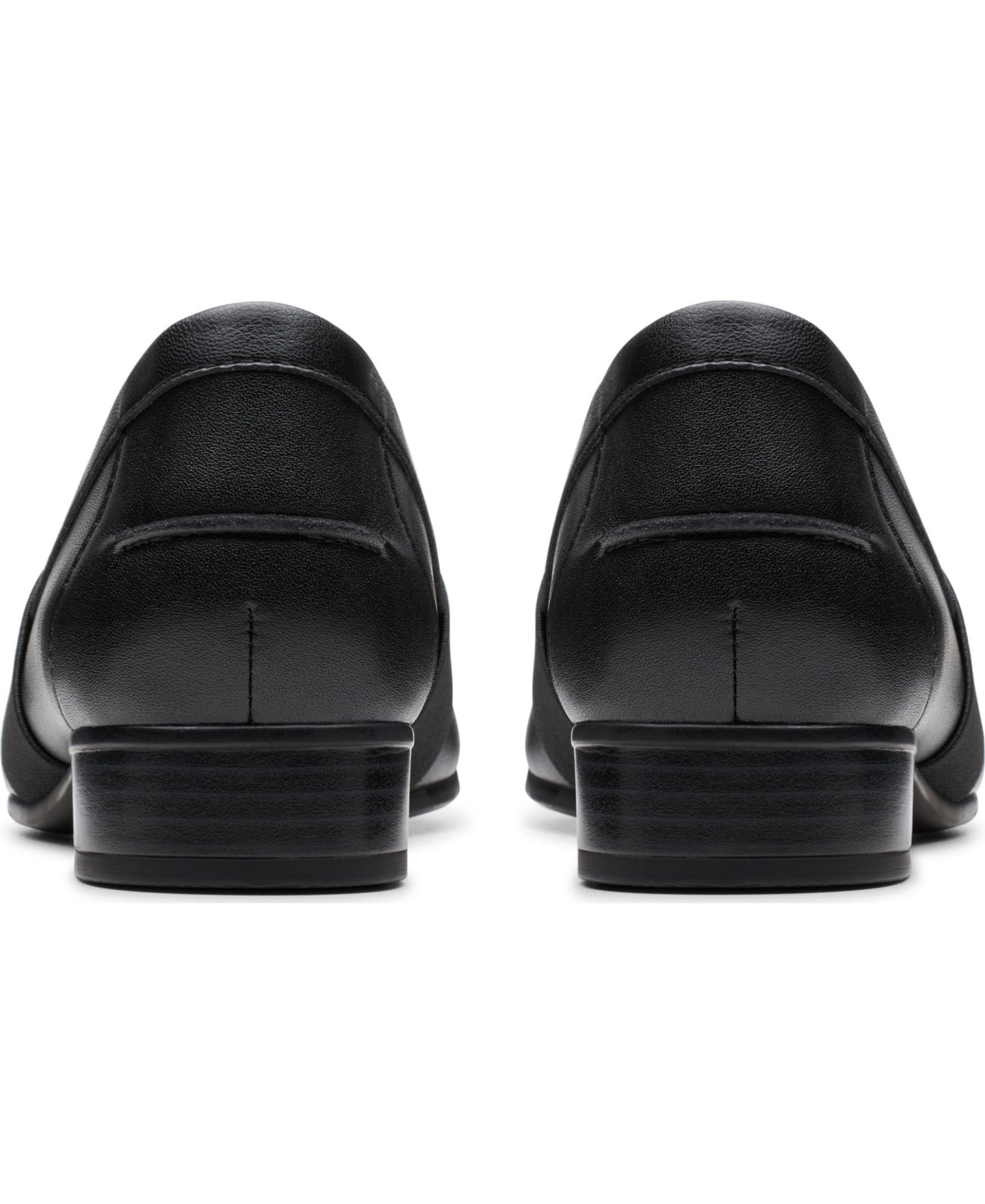 Женские туфли Clarks Juliet Beat Slip-On, цвет: Чёрный кожаный — фото 3