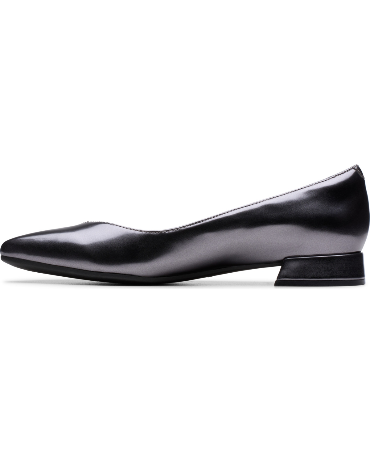 Clarks Women's Natalyn Wish Pointed Toe Flats In Black