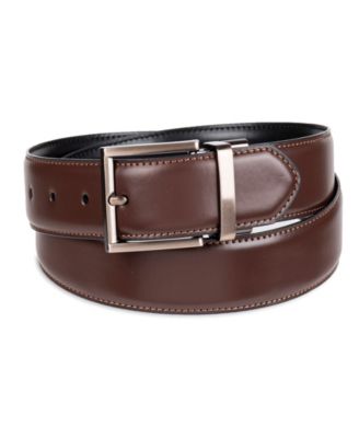 Men's 2-In-1 Reversible Feather Edge Dress Belt