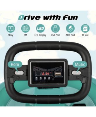 6V kids Ride-on Bumper Car with 360° Spinning and Dual Motors