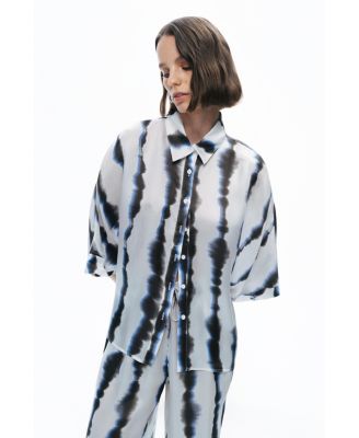 Women's Tie-Dye Patterned Shirt