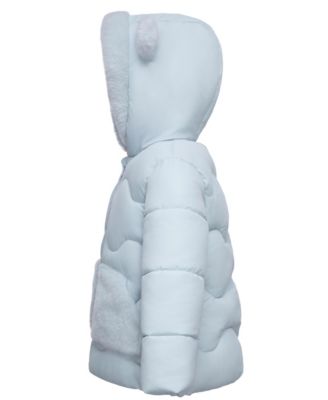 Baby Girls Soft Lined Puffer Jacket 6-24M