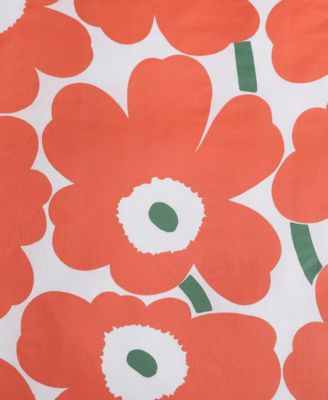 Unikko Cotton 3-Pc. Duvet Cover Set, King