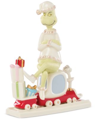 Lenox - All Aboard with Mr. Grinch Porcelain Figurine