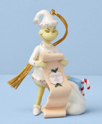 The Grinch List Holiday Ornament