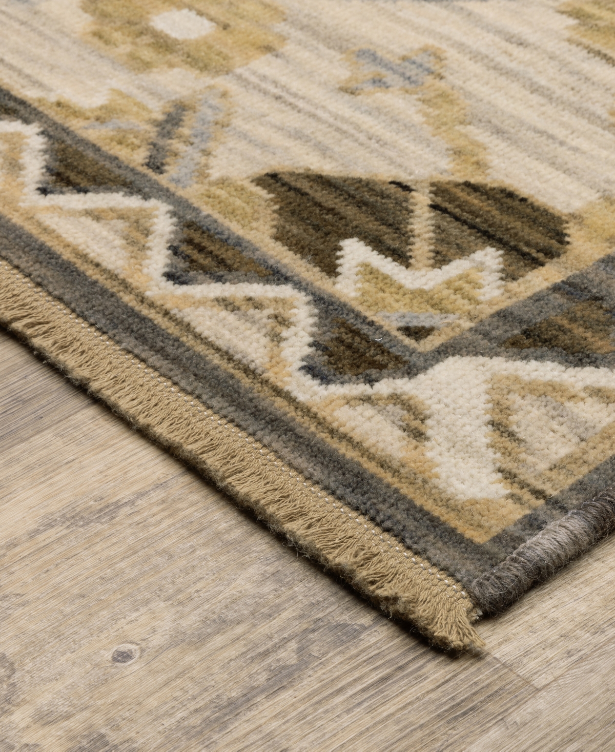 Oriental Weavers Acacia Aca03 2'6"x10' Runner Area Rug In Neutral