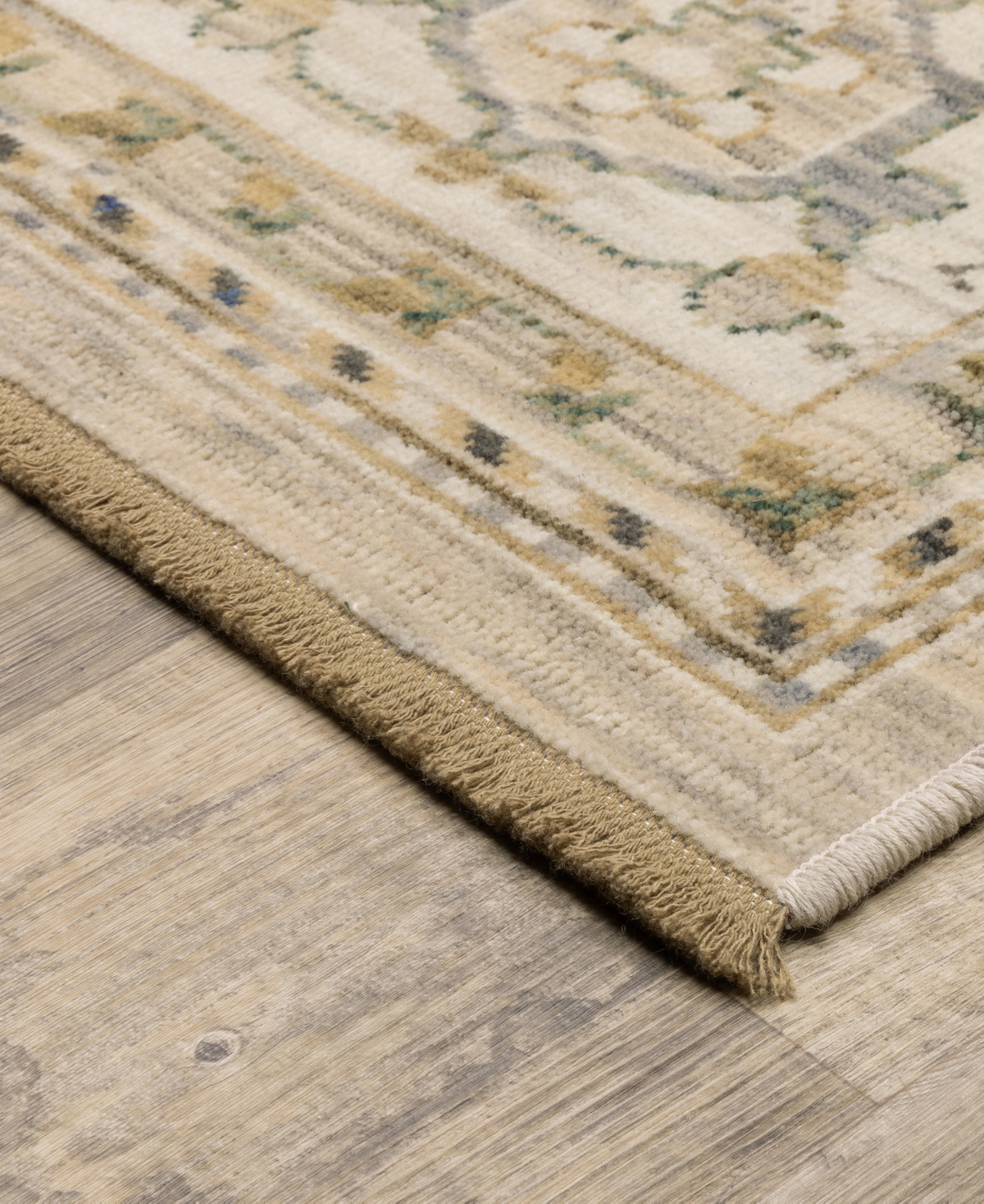 Oriental Weavers Acacia Aca07 5'3"x7'6" Area Rug In Neutral