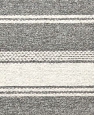 Dash And Albert Rugs By Annie Dash Albert Rugs By Annie Selke Bowman Stripe Machine Washable Da2338 Rug Collection In Gray