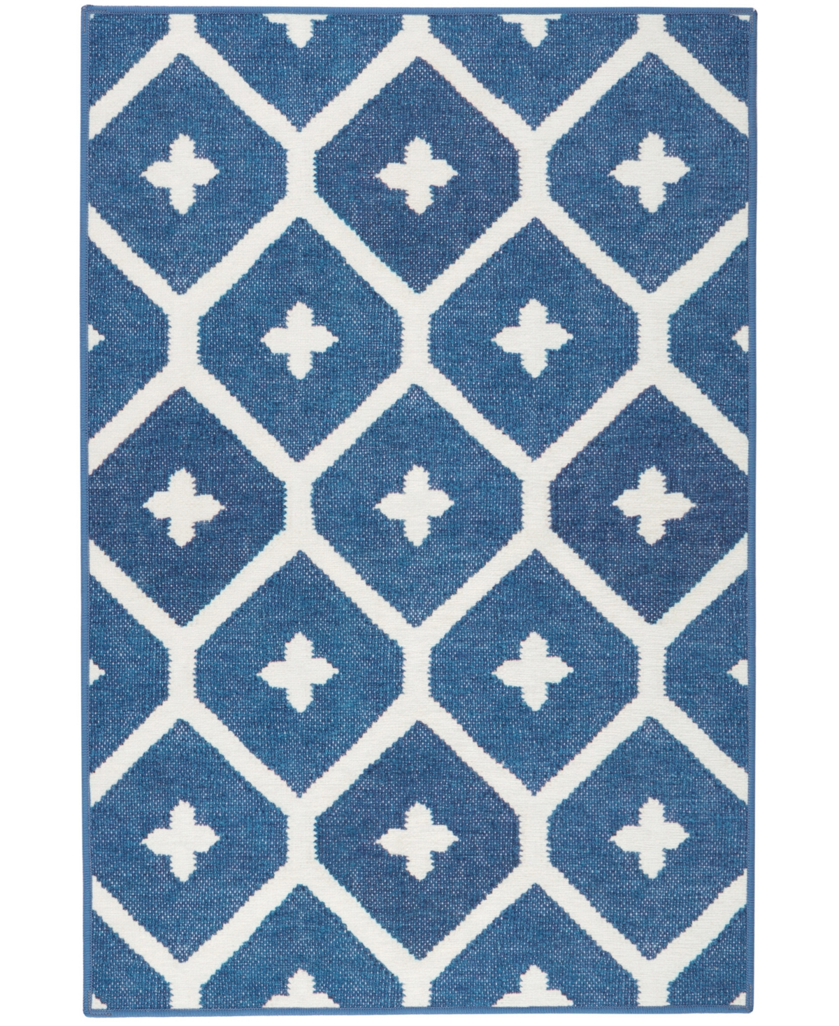 Dash And Albert Rugs By Annie Selke Elizabeth Machine Washable Da2171 2'x3' Area Rug In Blue