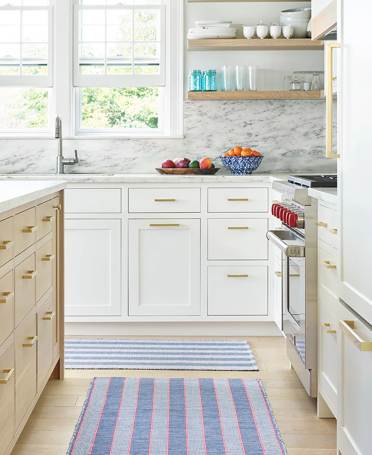 Dash And Albert Rugs By Annie Selke Hillsgrove Stripe Da1958 3'x5' Area Rug In Blue