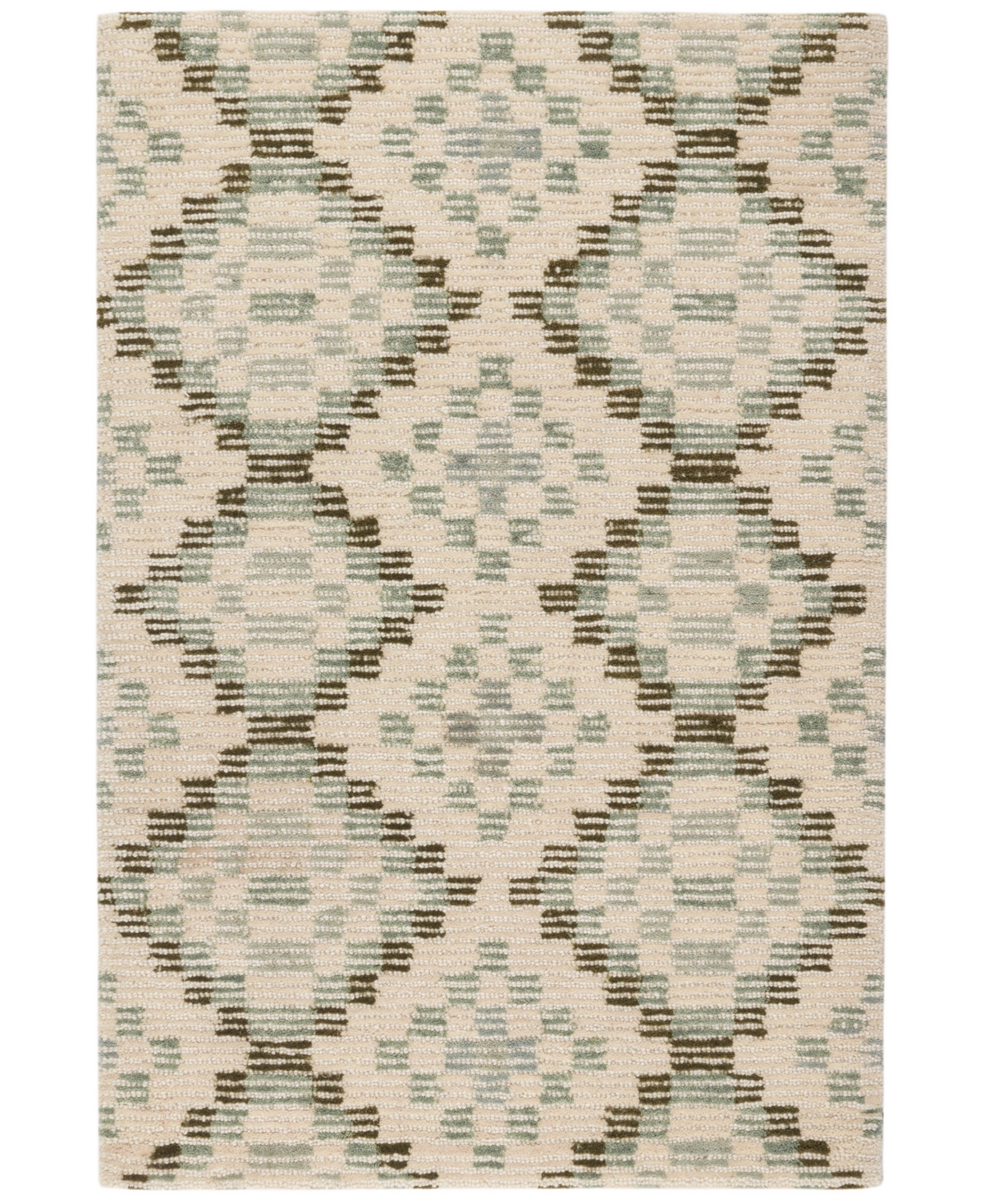 Dash And Albert Rugs By Annie Selke Diamond Cove Da1941 2'x3' Area Rug In Green