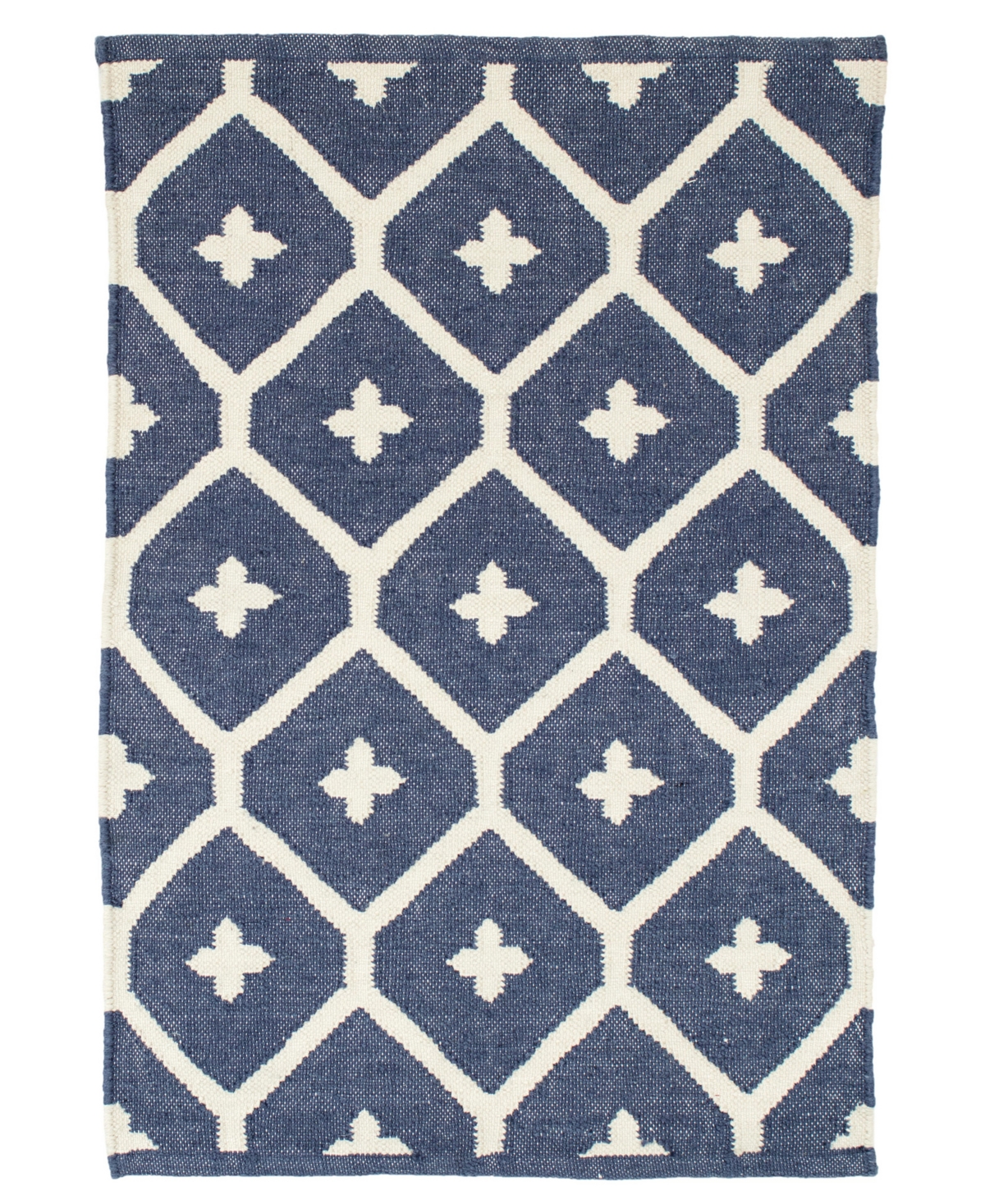 Dash And Albert Rugs By Annie Selke Elizabeth Indoor/outdoor Da771 6'x9' Area Rug In Blue