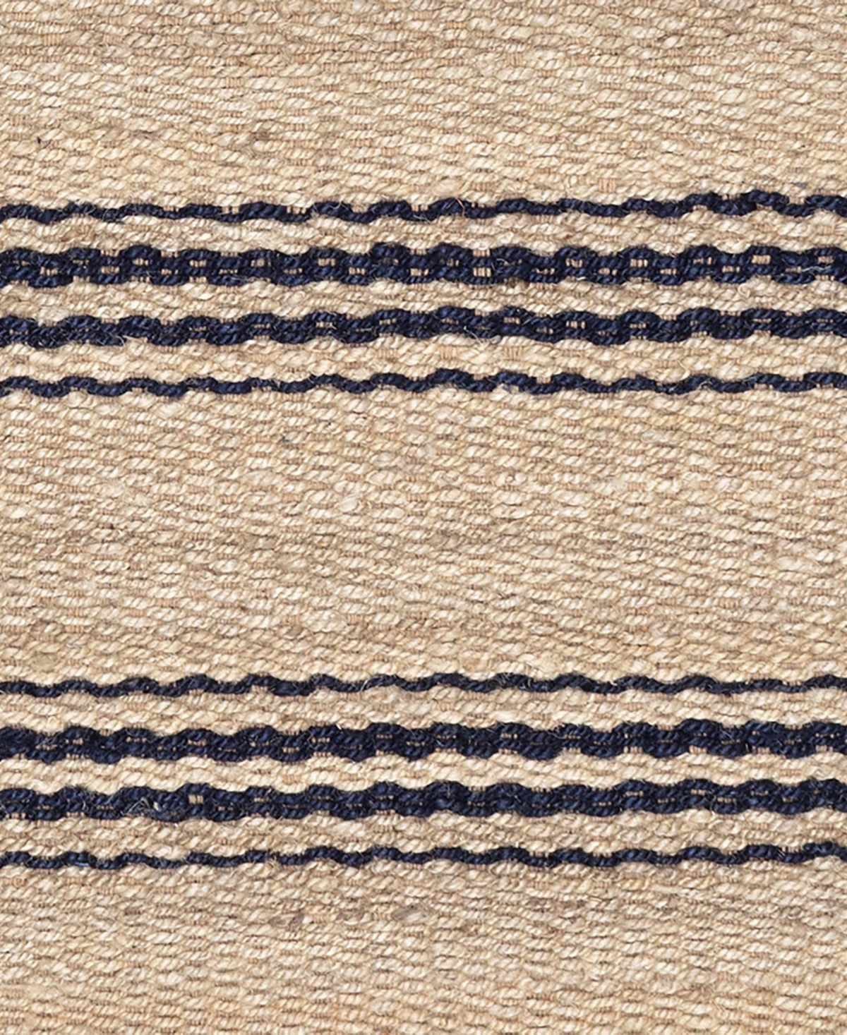 Dash And Albert Rugs By Annie Selke Jute Ticking Rda321 10'x14' Area Rug In Purple