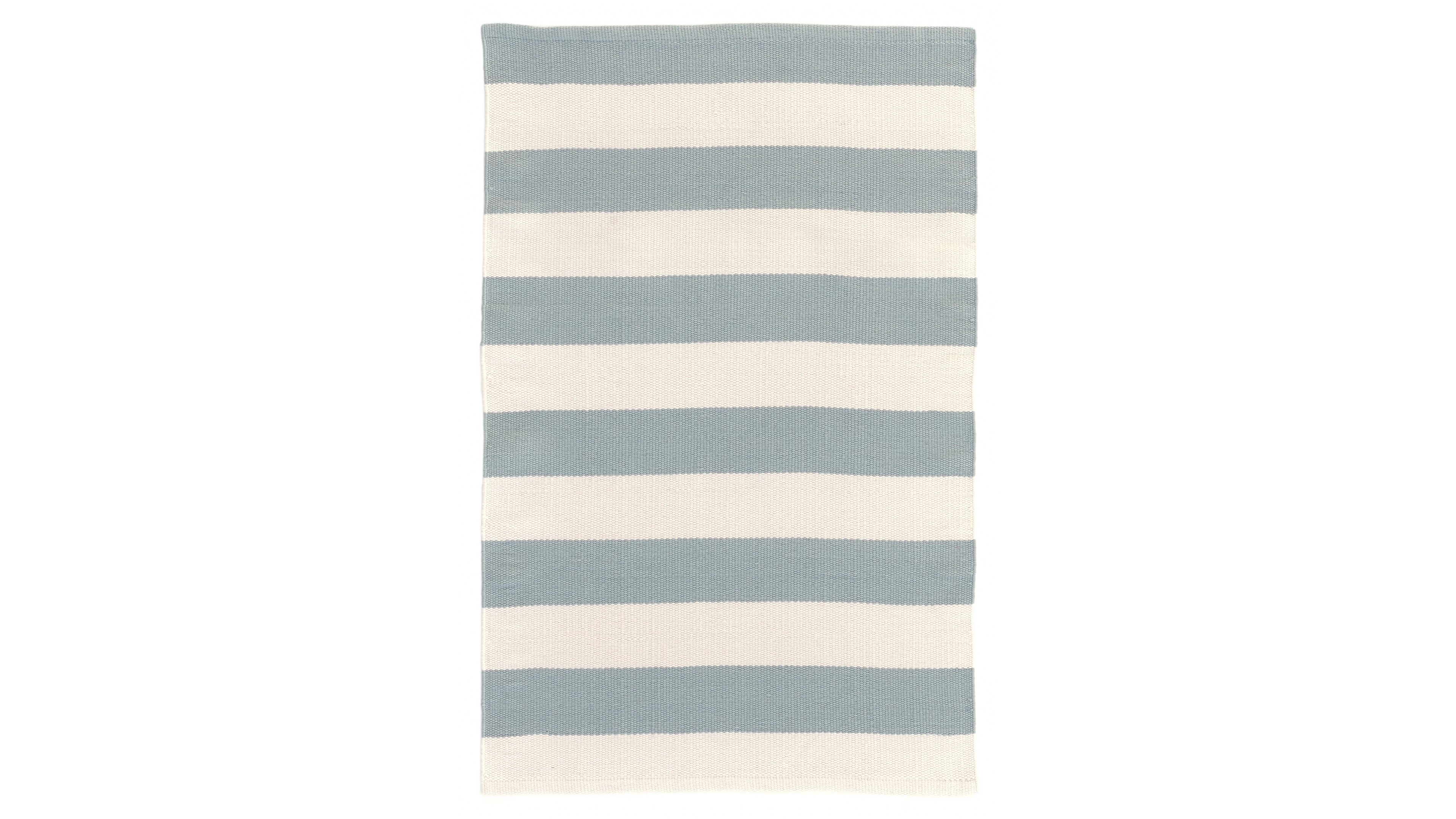 Dash and Albert Rugs by Annie Selke Catamaran Stripe Indoor/Outdoor RDB197 4'x6' Area Rug