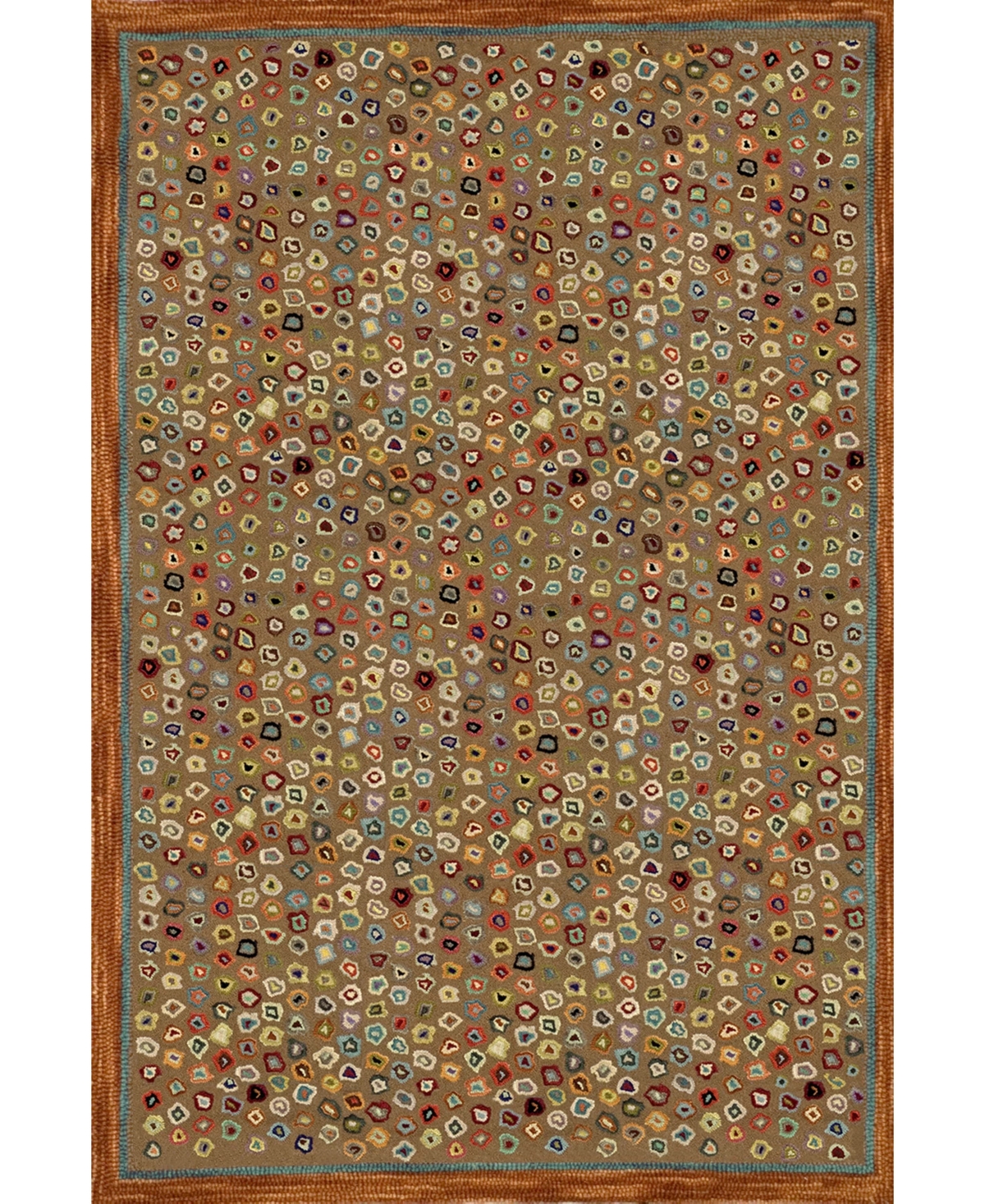 Dash And Albert Rugs By Annie Selke Cat's Paw Rda014 5'x8' Area Rug In Brown