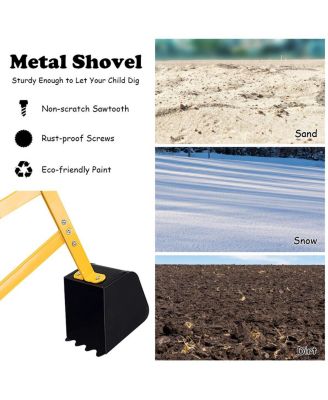 Heavy Duty Steel Frame Kid Ride-on Sand Digger