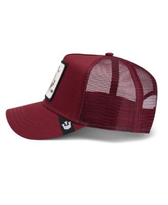 Burgundy Himothy Adjustable Trucker Hat