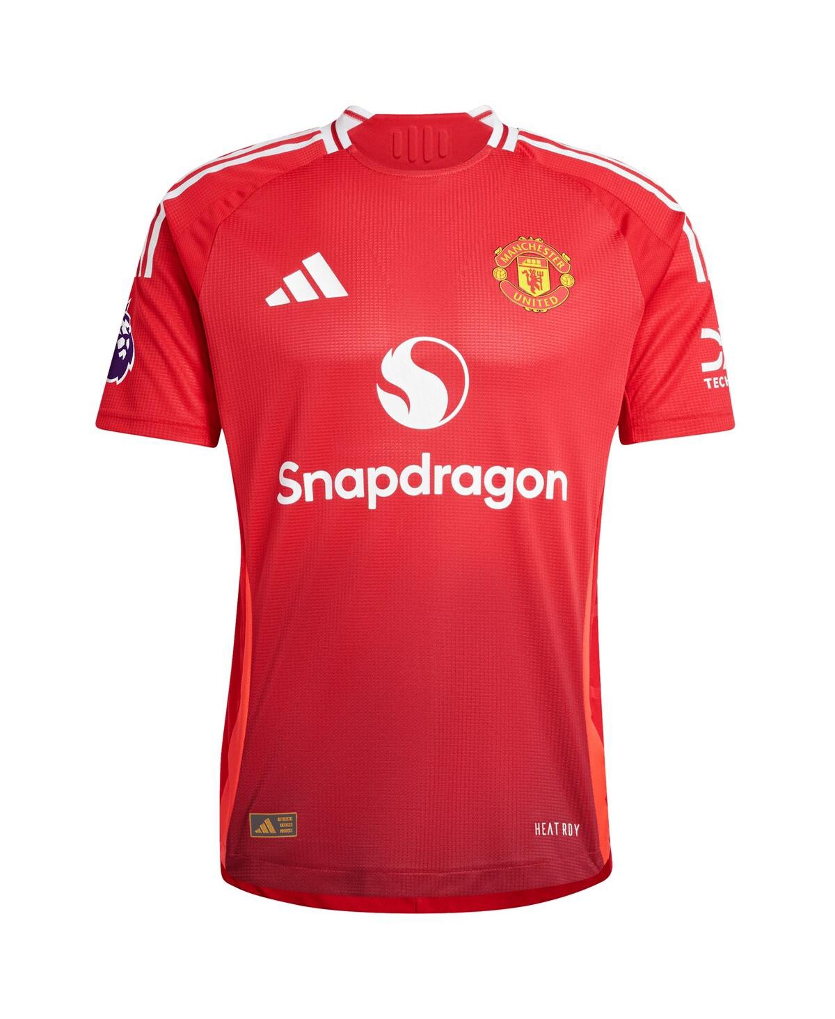 Adidas Men's Alejandro Garnacho Red Manchester United 2024/25 Home Authentic Player Jersey