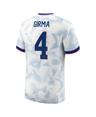 Men's Naomi Girma White USWNT 2025 Home Replica Player Jersey