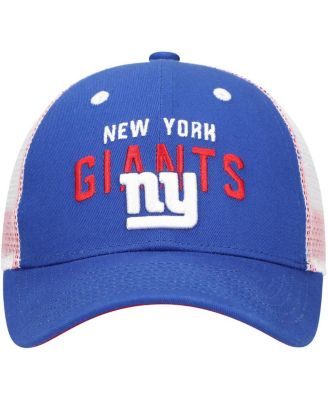 Preschool Royal New York Giants Core Lockup Trucker Adjustable Hat