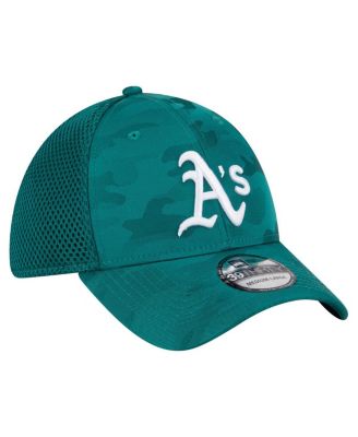 Big Boys and Girls Green Athletics Camo 39THIRTY Flex Hat
