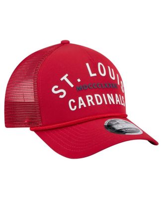 Men's&nbsp;Red St. Louis Cardinals Minimalist 9FORTY A-Frame Adjustable Hat