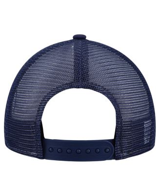 Big Boys and Girls Light Blue Los Angeles Lakers Color Pack 9FORTY A-Frame Trucker Adjustable Hat