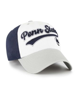 Big Boys and Girls White Penn State Nittany Lions Scooter Clean Up Adjustable Hat