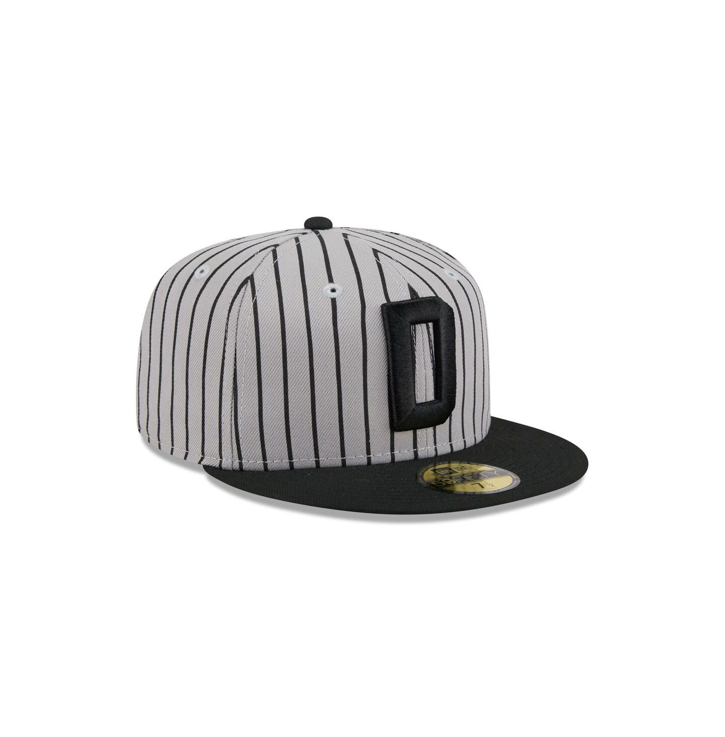 Мужская кепка New Era Gray Frisco RoughRiders Theme Nights 59FIFTY Fitted Hat — фото 3