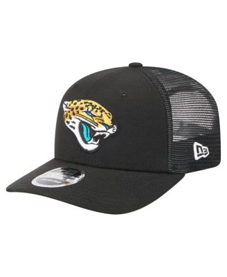New Era - Men's Black Jacksonville Jaguars Team Collection 9SEVENTY Stretch-Snap Adjustable Hat