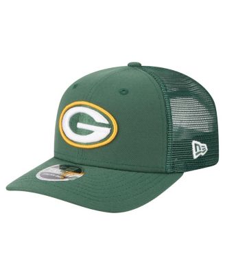 New Era - Men's Green Green Bay Packers Team Collection 9SEVENTY Stretch-Snap Adjustable Hat