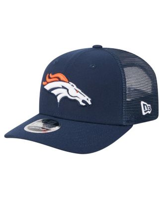 New Era - Men's Navy Denver Broncos Team Collection 9SEVENTY Stretch-Snap Adjustable Hat